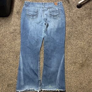 BKE Women's Boot Cut Jeans Drew Stretch 36x 33.5 36 18w 18 See Pics